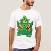 Crazy Green Monster T-Shirt (Vorderseite)