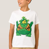 Crazy Green Monster T-Shirt (Vorderseite)