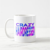 Crazy Hairdresser Kaffeetasse (Links)