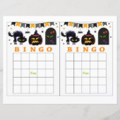 Crazy halloween Bingo (Vorderseite)