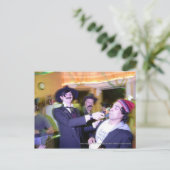 Crazy Halloween... Postkarte (Stehend Vorderseite)