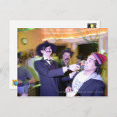 Crazy Halloween... Postkarte (Vorne/Hinten)