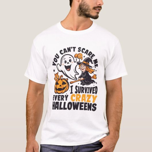 Crazy Halloween T-Shirt (Vorderseite)