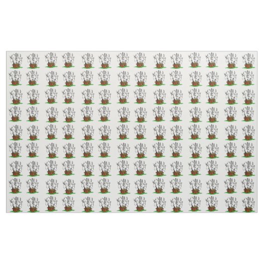 Crazy Ham Radio House Fabric Stoff (Fat Quarter (45,7 x 55,9 cm))