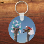 Crazy Hat Day bei den Rennen Schlüsselanhänger (Vorderseite)