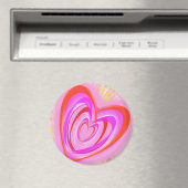 Crazy Heart by Power Blume Magnet (In Situ (Geschirrspüler))