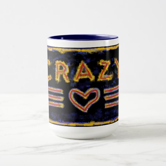 Crazy Heart Tasse (Zentrum)