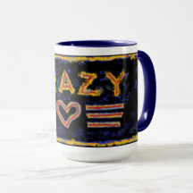 Crazy Heart Tasse