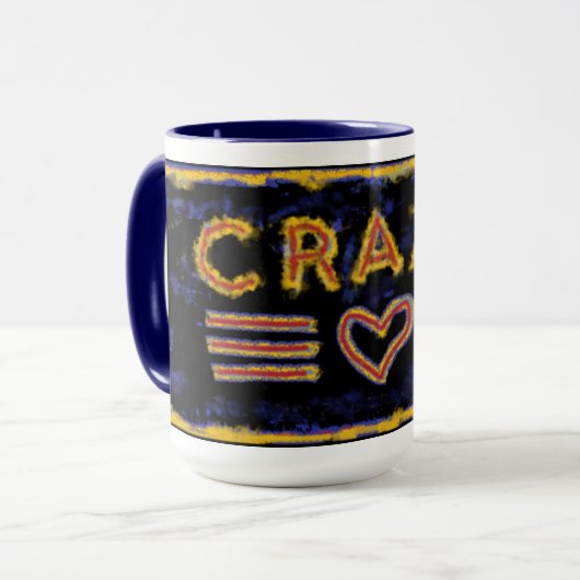 Crazy Heart Tasse (Vorderseite Links)