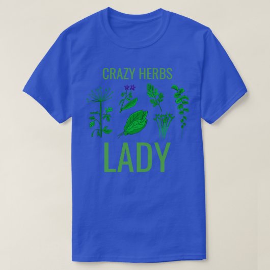 Crazy Herbs Lady T-Shirt (Design vorne)