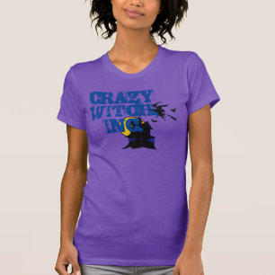 Crazy Hexe, inc, Spuk House Halloween T-Shirt
