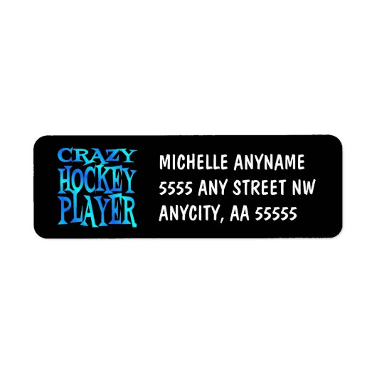 Crazy Hockey Player (Vorne)