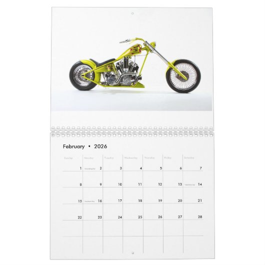 Crazy Horse Custom Paint 2021 Kalender (Feb 2026)