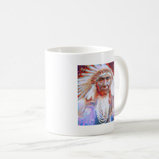 Crazy Horse Kaffeetasse (VorderseiteRechts)