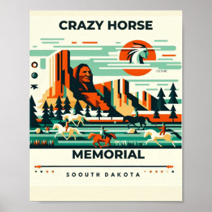 Crazy Horse Memorial - South Dakota Poster