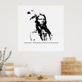 Crazy Horse Native American Leader Poster (Küche)