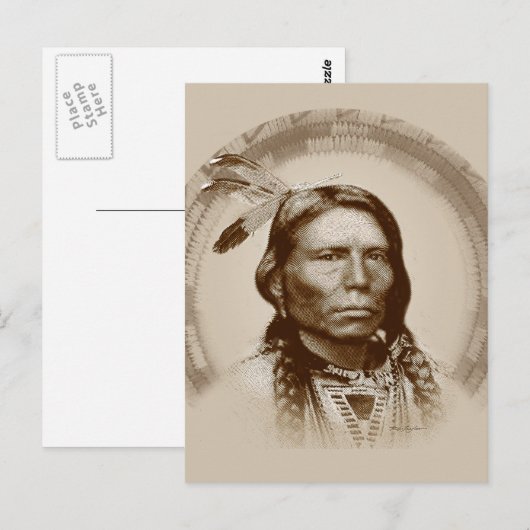 Crazy Horse Postkarte (Vorne/Hinten)