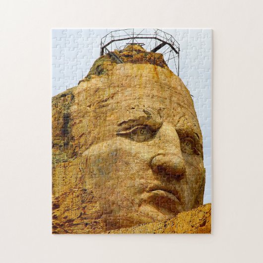 Crazy Horse South Dakota. Puzzle (Vertikal)