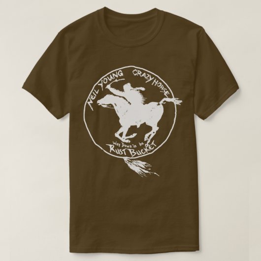 Crazy Horse T-Shirt (Design vorne)