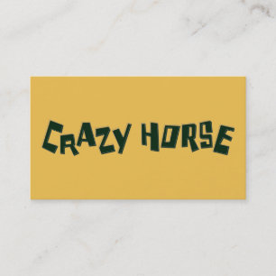 Crazy Horse Visitenkarte