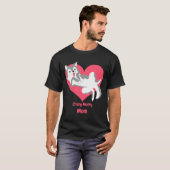 Crazy Husky Mama T-Shirt (Vorne ganz)