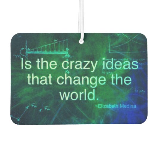 Crazy Ideas (Scent & Shape Options) - Autolufterfrischer (Vorderseite)