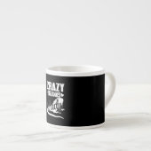 Crazy Iguana Lady Espressotasse (Vorderseite Rechts)
