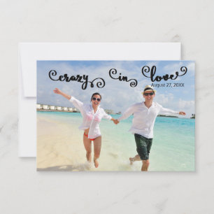 Crazy in der Liebe - Save the Date 3x5
