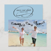 Crazy in der Liebe - Save the Date 3x5 (Vorne/Hinten)