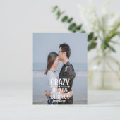 Crazy in Liebe mit Ihrer Postkarte (Stehend Vorderseite)