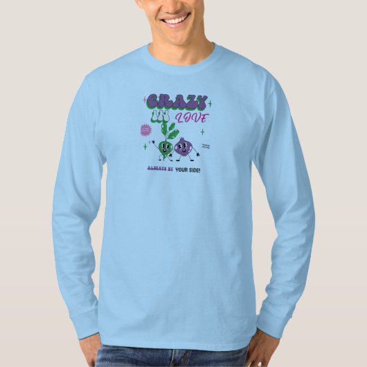 Crazy in Liebe T-Shirt (Vorderseite)