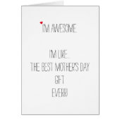 Crazy Insane Funny Spaß Custom Mütter Day Mama (Vorne)