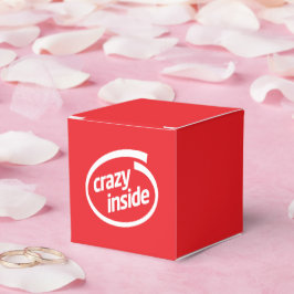 Crazy inside geschenkschachtel