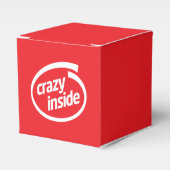 Crazy inside geschenkschachtel (Vorderseite)