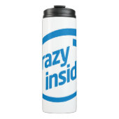 Crazy inside thermosbecher (Vorderseite)