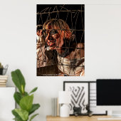 Crazy Kaitlyn von Andrew Gettler Poster (Heimbüro)