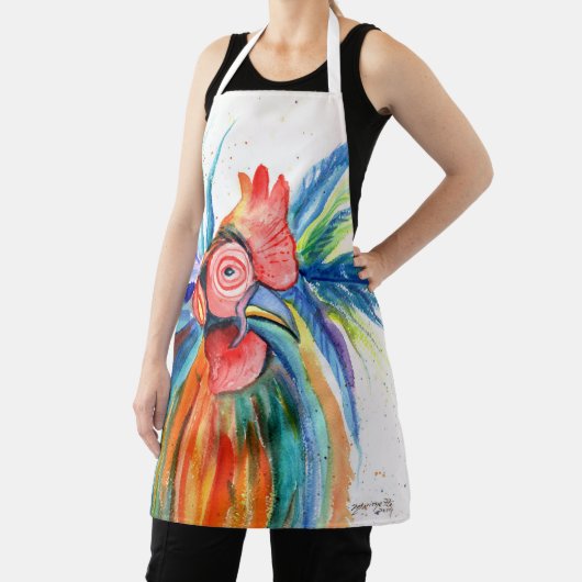 Crazy Kauai Rooster Küche Schürze (InSitu)