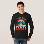 Crazy Kayak Dad Kayaker Father Kayak T-Shirt (Vorne ganz)