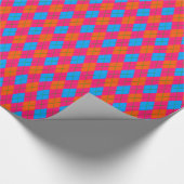 Crazy Kids Colors 12 Raute Geschenkpapier (Ecke)