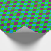 Crazy Kids Colors 14 Raute Geschenkpapier (Ecke)