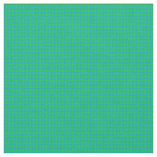 CRAZY KIDS COLORS-Gingham 05-Blue-Green-Fabrics Stoff (Nahaufnahme)