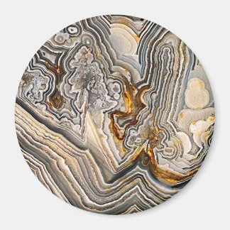 Crazy Lace Agate Magnet