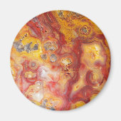 Crazy Lace Agate Pattern Magnet (Vorne)