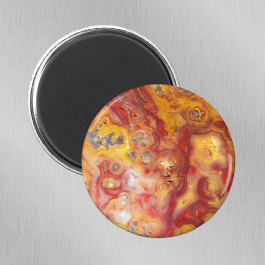 Crazy Lace Agate Pattern Magnet