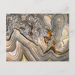 Crazy Lace Agate Postkarte