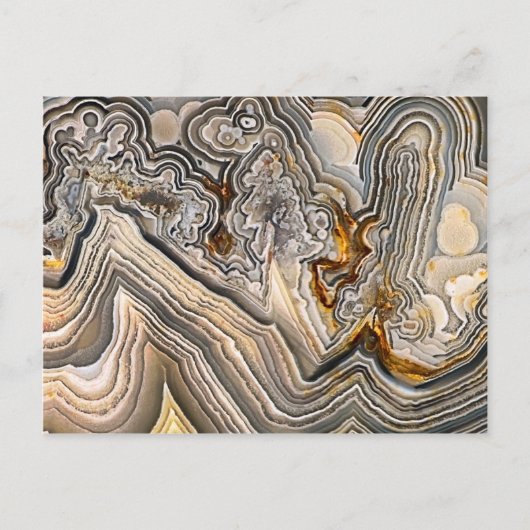 Crazy Lace Agate Postkarte (Vorderseite)