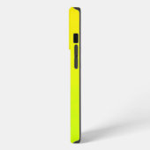Crazy Lemon Yellow Colored iPhone Case Hülle (Linke Seite)