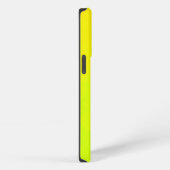 Crazy Lemon Yellow Colored iPhone Case Hülle (Rechte Seite)