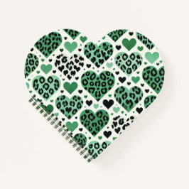 Crazy Liebe (grün) Notizblock