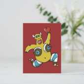 Crazy Liebe von Sian Elliot Postkarte (Stehend Vorderseite)